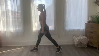 Dumbbell Static Lunge Pulse