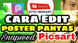 CARA EDIT POSTER PANTAS GUNA SNAPSEED DAN PICSART                  #cara #edit #snapseed #picsart screenshot 3