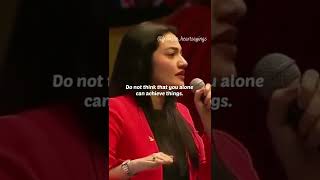 Download Lagu Never lose that person |  Muniba Mazari Speech. MP3
