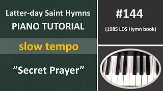 (#144) - Piano tutorial - "Secret Prayer"