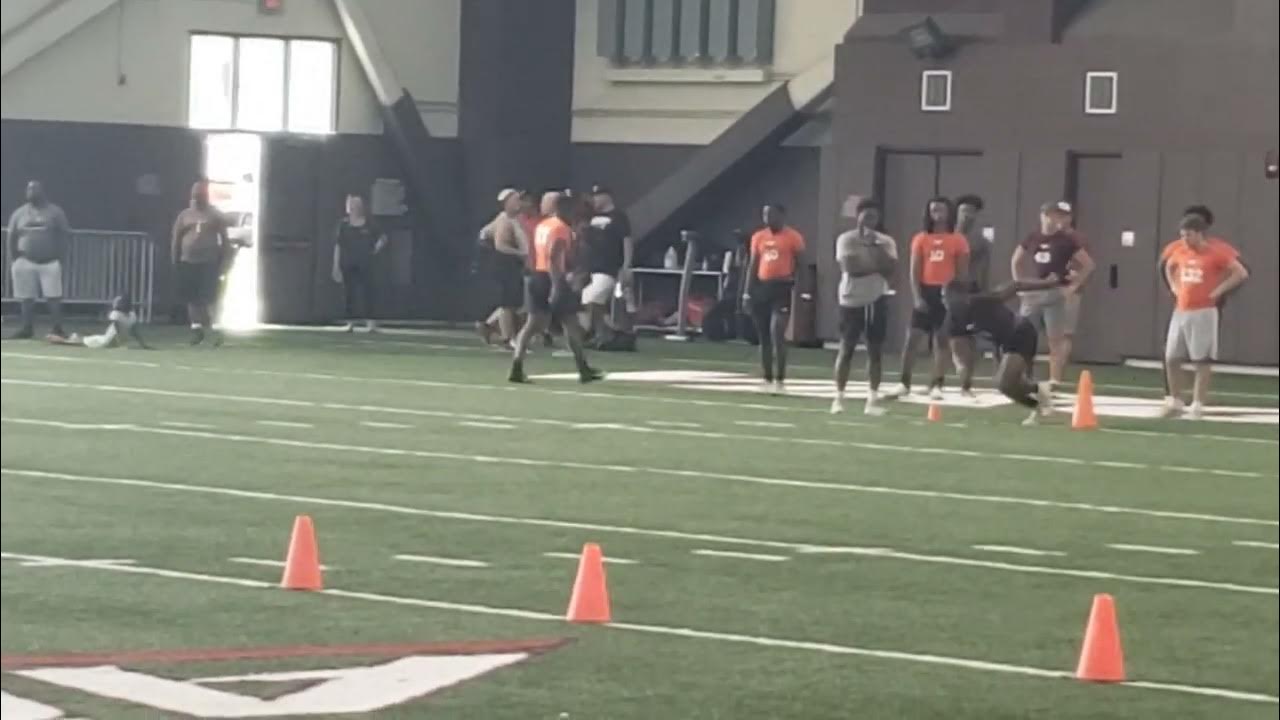 Virginia Tech Football Camp **2023' SR Ka'Ron Davis 5'11, 205 lbs RB