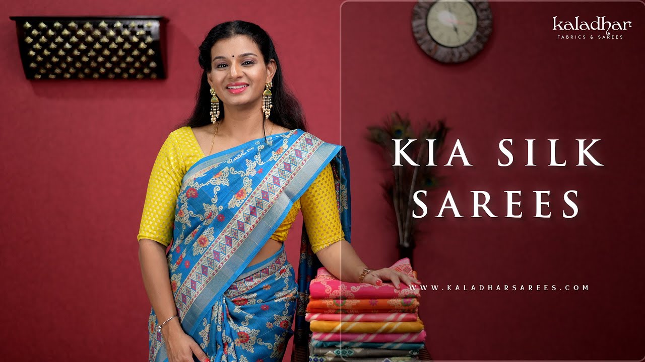 Kia Silk Sarees Collection | Kaladhar Sarees And Fabrics | 23 Aug 2022 ...