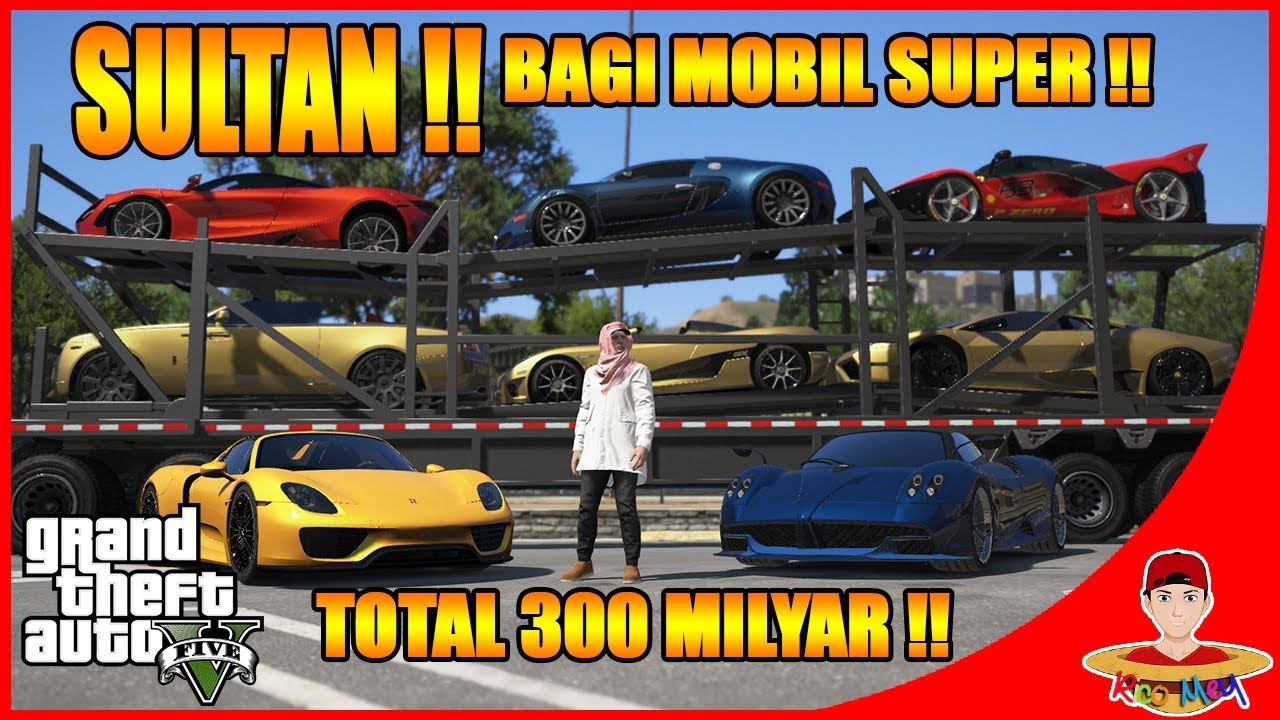  GTA  V  MOD 22 SULTAN BAGI MOBIL  SUPER MEWAH  YouTube