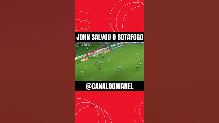 🚨🚨🚨JOHN SALVOU O BOTAFOGO CONTRA O FLAMENGO #shorts