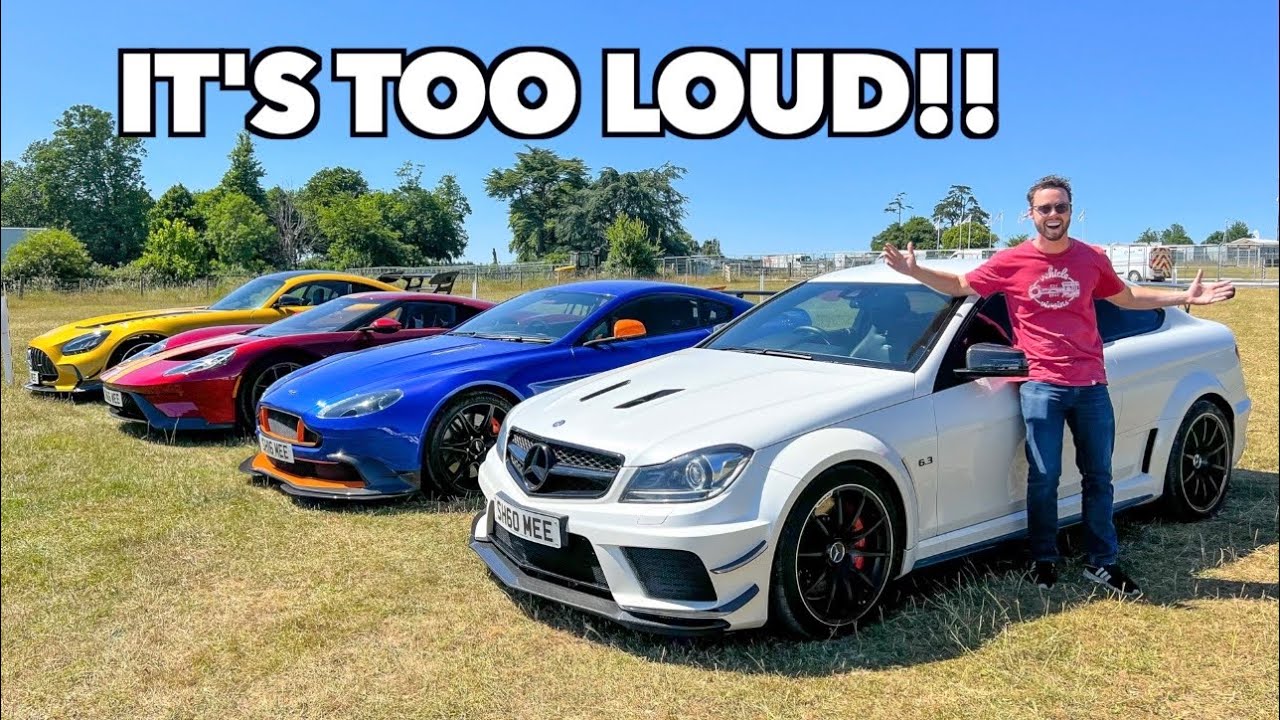 DRIVING SHMEE150’s STRAIGHT PIPED C63 AMG BLACK SERIES FLAT OUT!