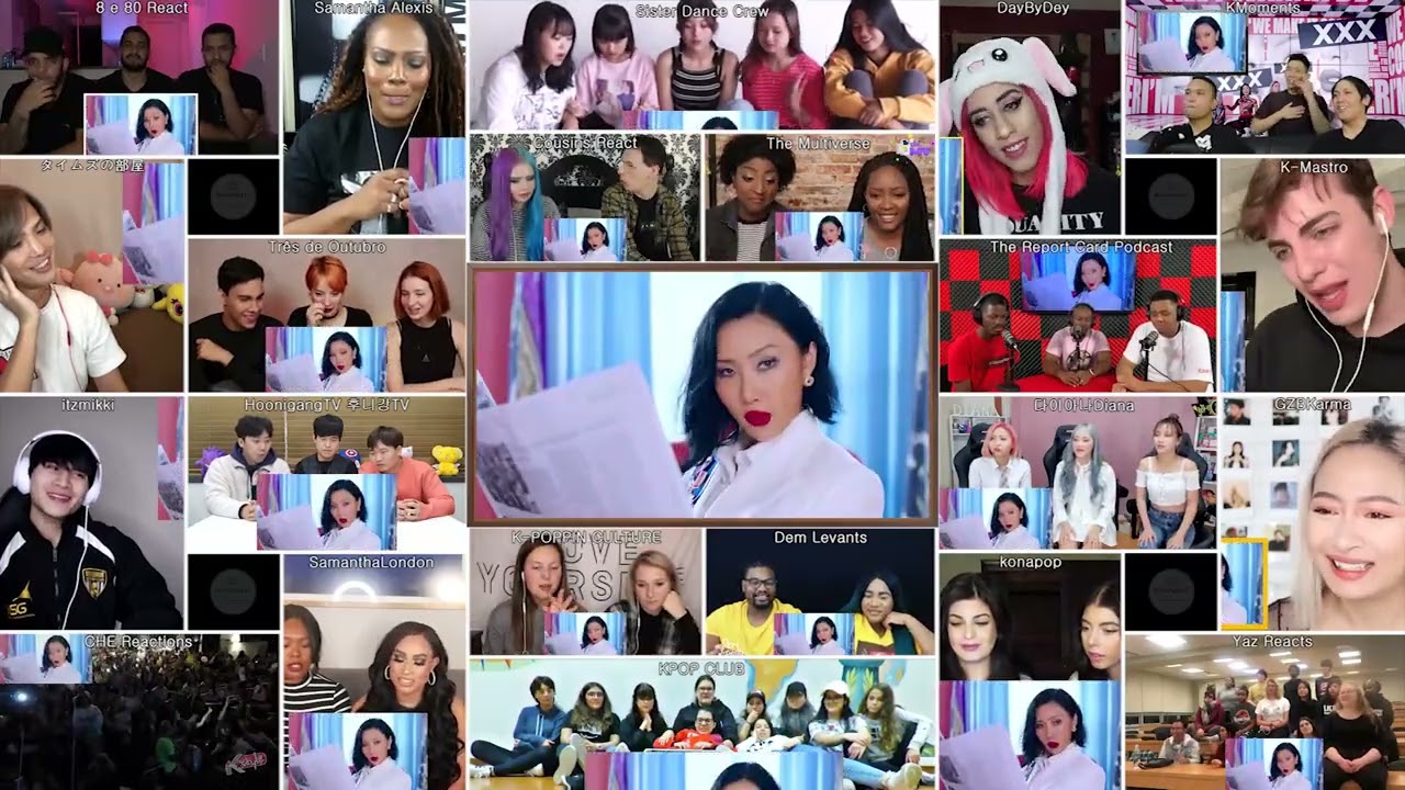 Mamamoo 마마무 - Hip MV [ reaction mashup ]