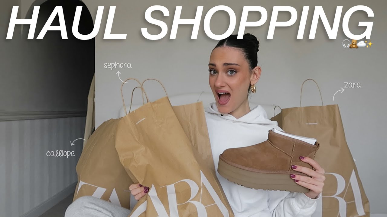 MEGA HAUL⭐️ zara, sephora, ugg, essence, calliope… | Virginia