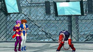 [MUGEN] Kasumi/Ayane vs Orochi Iori (Dead or Alive vs The King of Fighters)