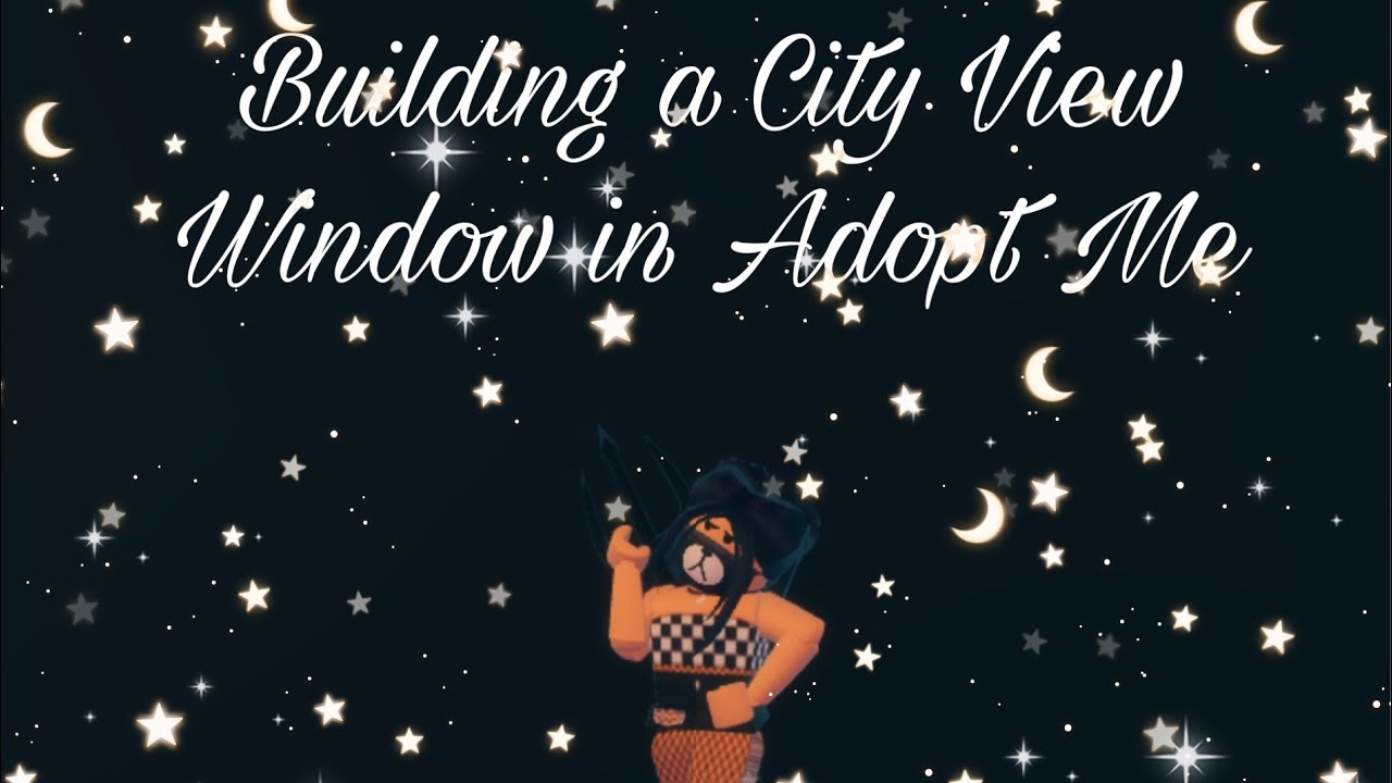Building a city view window in adopt me - YouTube