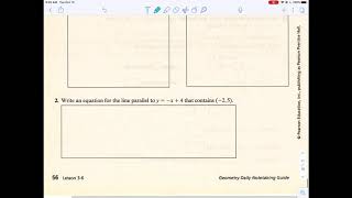 Geometry Ch3 L6