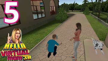 Hello Virtual Mom 3D - Gameplay Walkthrough Part 5 – Levels 13-15 (iOS, Android)