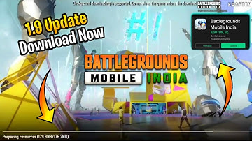 How to Update Bgmi 😍 How to Fix Bgmi 1.9 Update Not Showing | Bgmi New Update