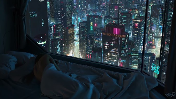 Made a live wallpaper of Night City from Cyberpunk 2077 : r