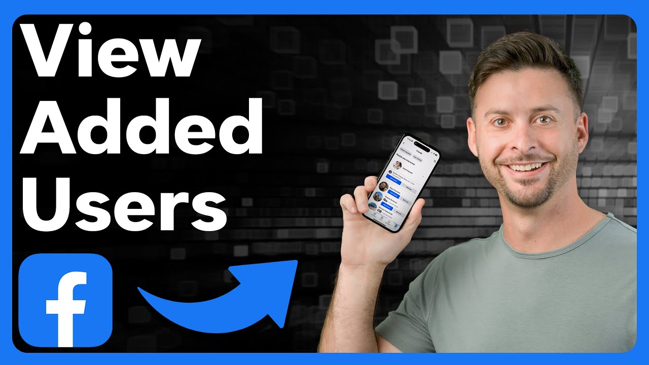 How To See People You Added On Facebook - YouTube