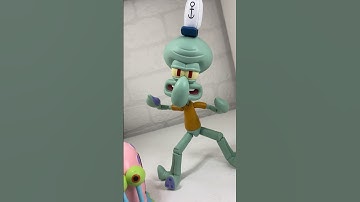 Super7 Spongebob Squarepants action figures #foryou #spongebob #patrickstar #squidward #bikinibottom
