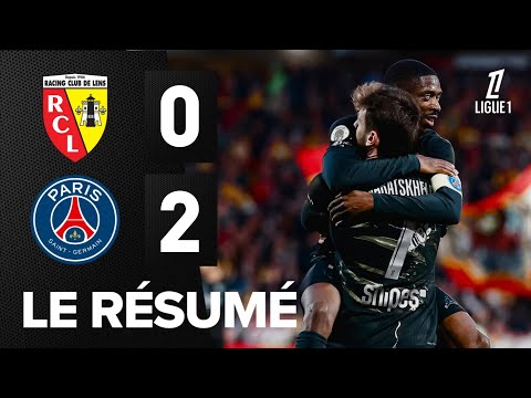 Kvaratskhelia x DEMBELE !! 0-2 Résumé Lens vs PSG Highlights Buts - Goals Ligue 1 McDonalds