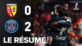 Kvaratskhelia x DEMBELE !! 0-2 Résumé Lens vs PSG Highlights Buts - Goals Ligue 1 McDonalds