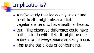 Confounding