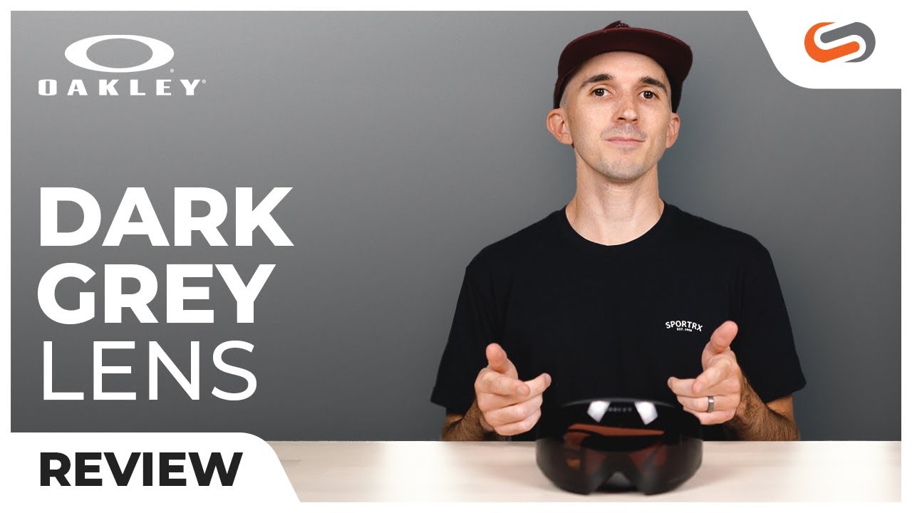 Oakley Prizm Snow Dark Grey Review | SportRx - YouTube