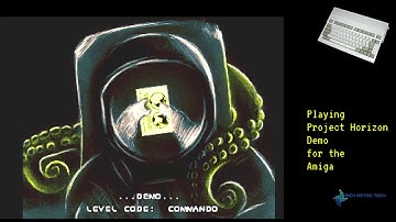 New Retro Games - Commodore Amiga - Project Horizon Game Demo