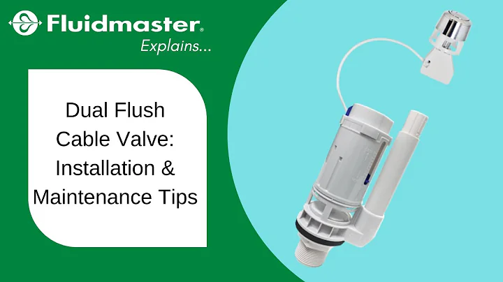 Ed Explains - Dual Flush Cable Valve