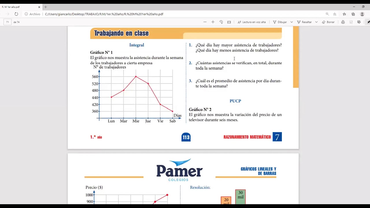 2S RM 07   GRÁFICO DE BARRAS Y LÍNEAS