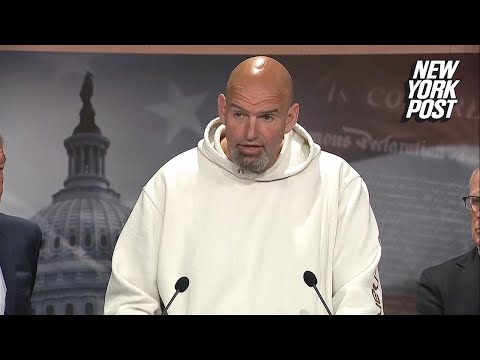 John Fetterman ripped over Senate hoodies, gym shorts: ‘Unprofessional and an insult’ | NY Post