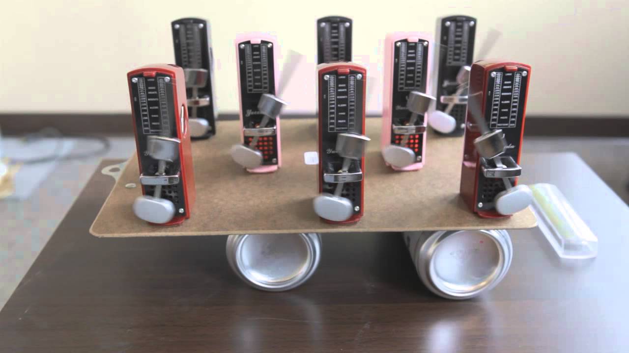 Coupled Metronomes YouTube