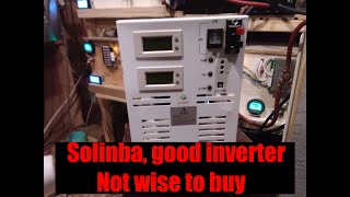 DIY Solar ~ Solinba inverters ~ Good inverter, bad choice to buy 1. Why? Find out.