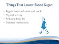 Adult type 2 diabetes  2 blood sugar monitoring