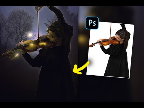 EDITING A VIOLINIST | PHOTO MANIPULATION | PHOTOSHOP
