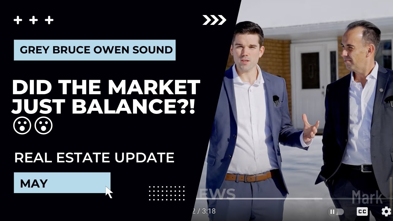 Did the Grey Bruce Owen Sound market just balance? 😮 👀