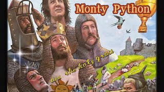I painted the entire Monty Python and the Holy Grail movie on a huge canvas using acrylic paints