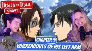 LEVI SIMPING BEGINS! | Attack on Titan Reaction | Chapter 9, "Whereabouts of His Left Arm"