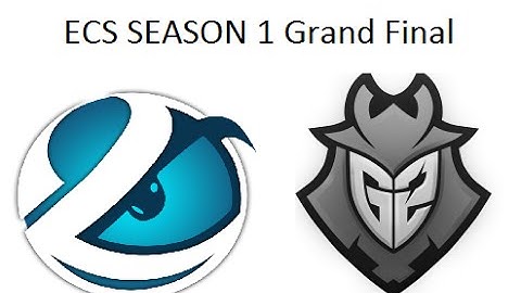 G2 eSports vs Luminosity [Game 2] ECS Season 1 Grand Final