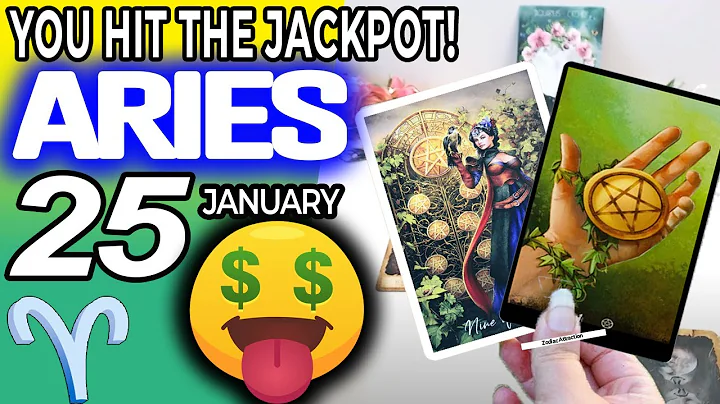 Aries ♈️ 🤑 YOU HIT THE JACKPOT!💲💲Horoscope for Today JANUARY 25 2023♈️aries tarot january 25 2023 - DayDayNews