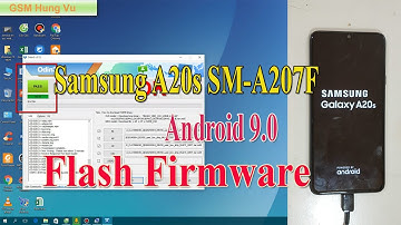 Flash Firmware Samsung Galaxy A20S SM-A207F Android 9.0 By Odin 3.13.3.