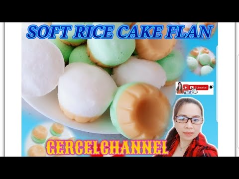 #RICECAKEFLAN SOFT SPONGY RICE CAKE FLAN #GERCELCHANNEL - YouTube