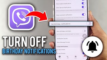 How to Turn OFF Birthday Notifications on Viber - 2025