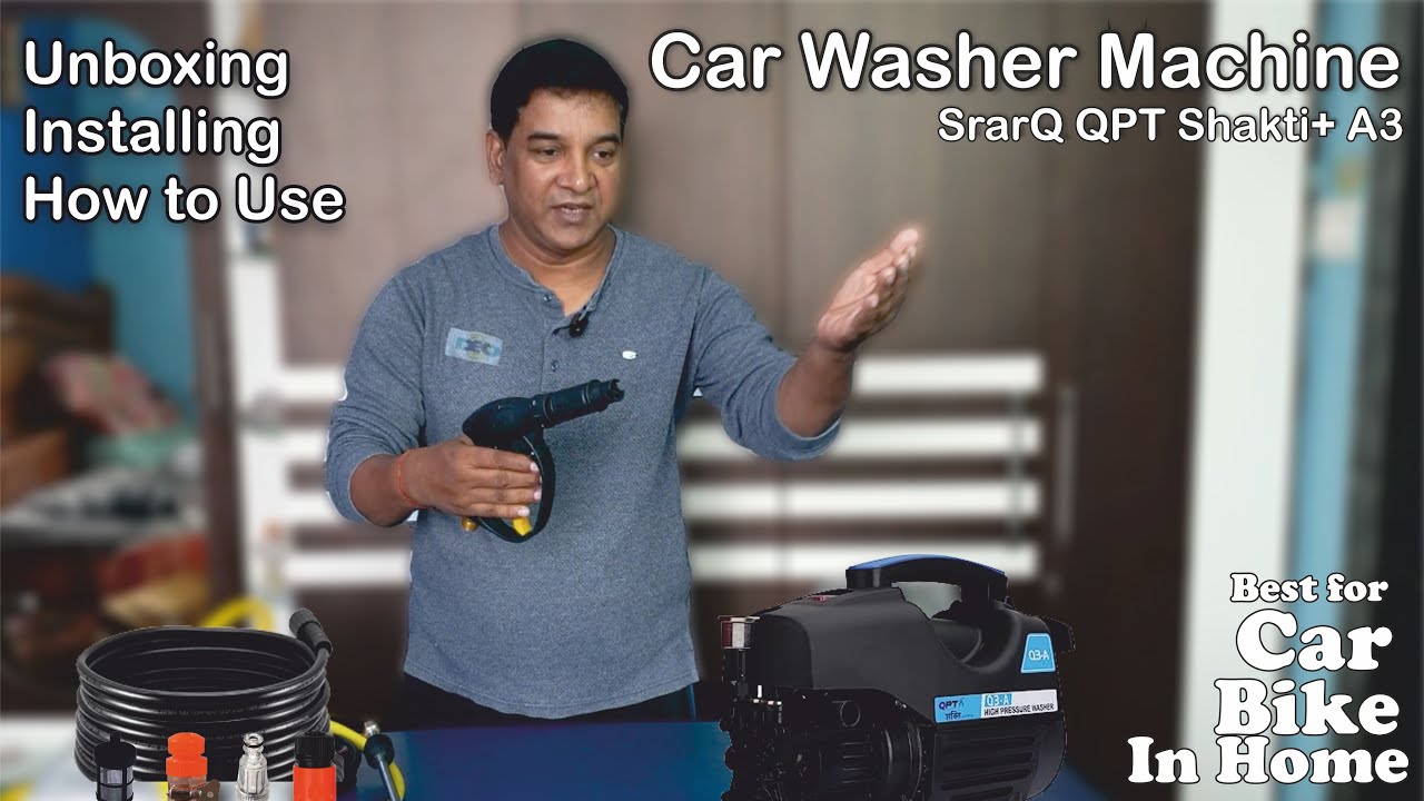 Cheap & Best Car Washing Machine 🥳 For Washing 🖖 Bike 💝 Car /🙂Scooter 😱