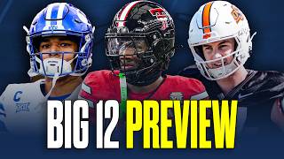 Big 12 Preview and Predictions For Texas Tech, BYU, Oklahoma State, and more