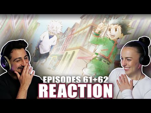 Best friends 🥹 Hunter x Hunter Episodes 61-62 REACTION!