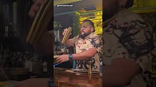 Blueberry Lavender Spritz 🍸bartender🍸#Silvestrini #bartender #tutorial   #drink