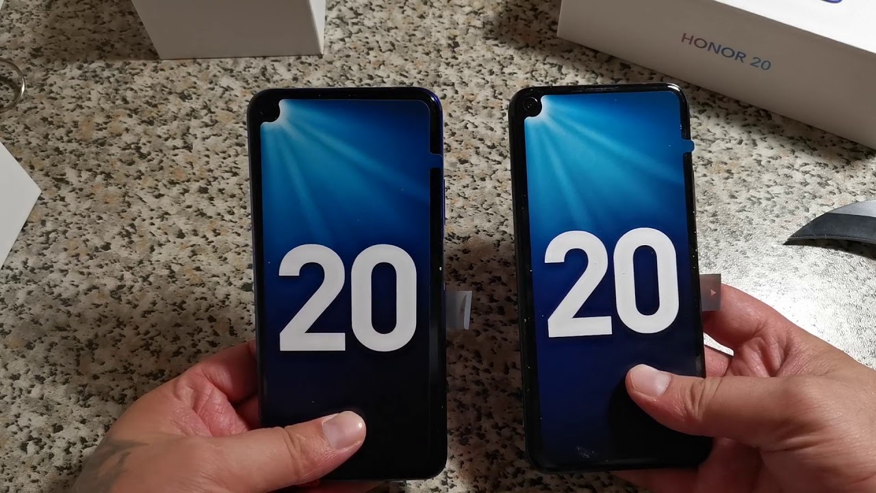 Сравнение honor 20