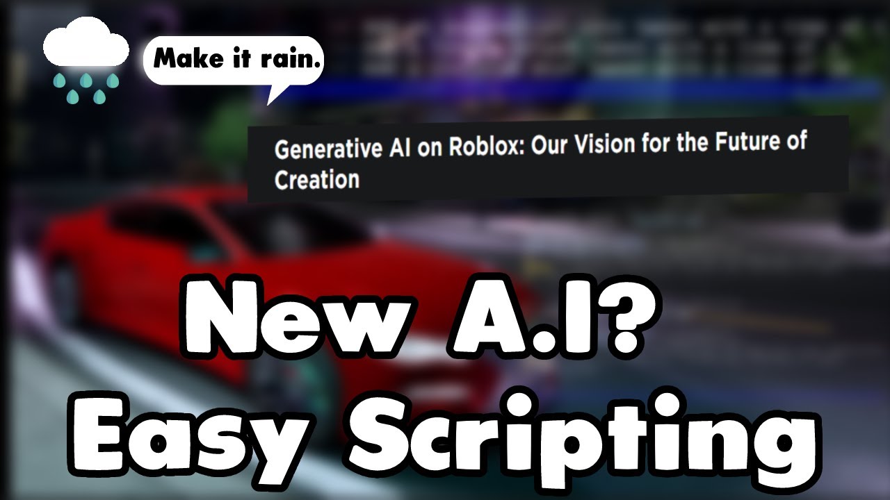 INSANE New Roblox AI Will Allow ANYONE to Script (Generative AI)🤖 