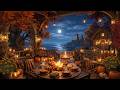 Enchanting Autumn Balcony Cottage 🎃✨ Ocean Breeze, Crackling Fire &amp; Deep Sleep Sounds