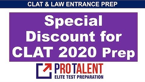 CLAT 2020 New Pattern Based Courses with Heavy Discount