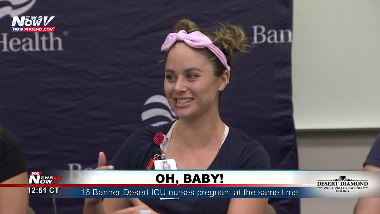 16 Nurses Pregnant Intensive Care Attendents Arizona Hospital Are