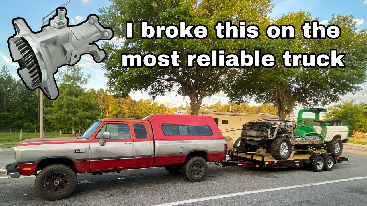 1st Gen Cummins Power Steering Problem SOLVED YouTube