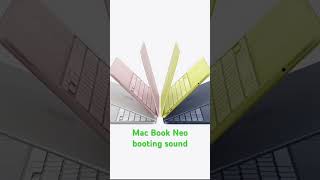 Mac Book booting sound #shorts #apple #youtube #macbook #macbookneo @전자기기연구소